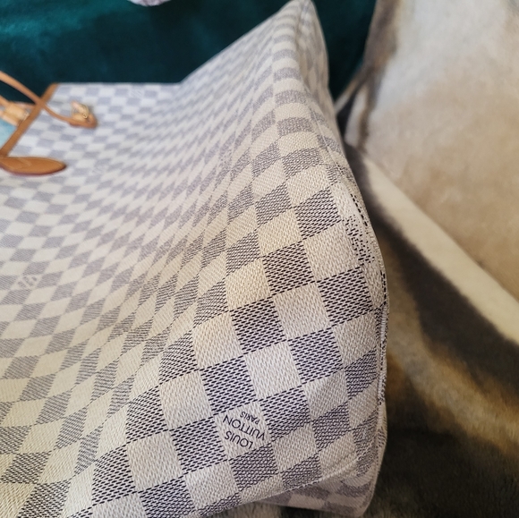 Close out Sale⚠️⚠️⚠️ SALE 💯 XL Louis Vuitton Neverfull GM AZUR - Picture 11 of 14
